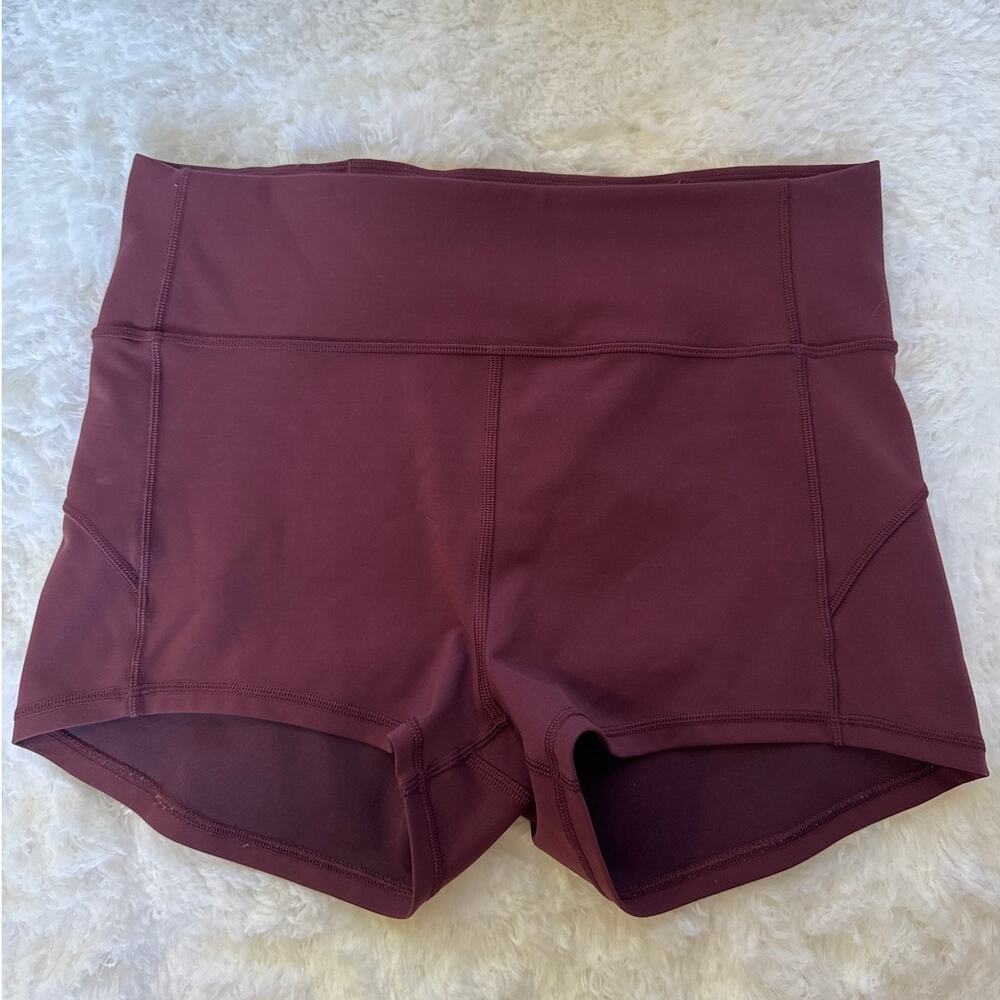 lululemon athletica High-Rise Purple Women’s Athletic Shorts